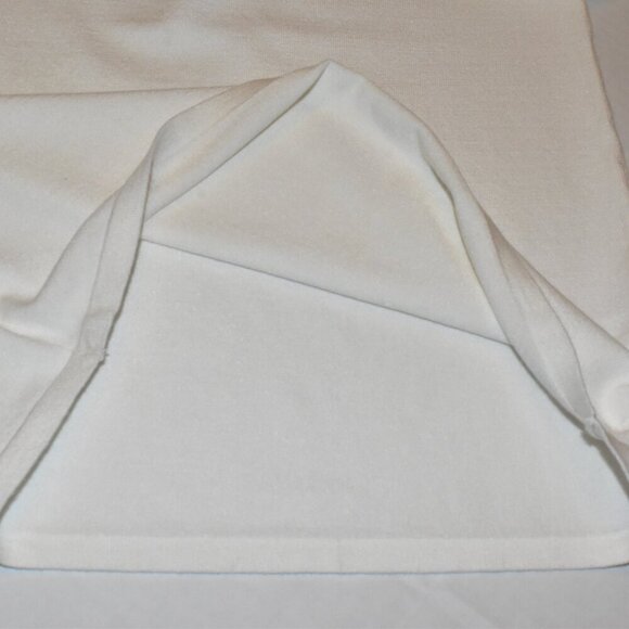 Tahari Viscose Blend V Neck Pullover Sweater Off White Size M - Picture 7 of 14